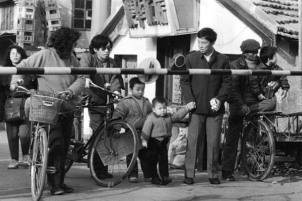 上海老照片：二十年前的老街 上海潭子湾地区