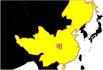 明朝地图：明朝的疆域扩张图